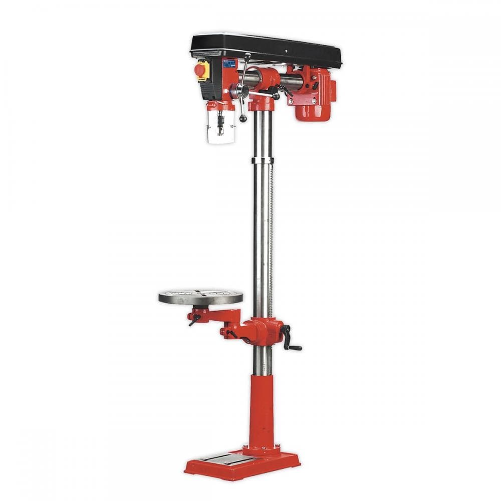 Sealey GDM1630FR Radial Pillar Drill Floor 5-Speed 1620Mm Height 550W/230V