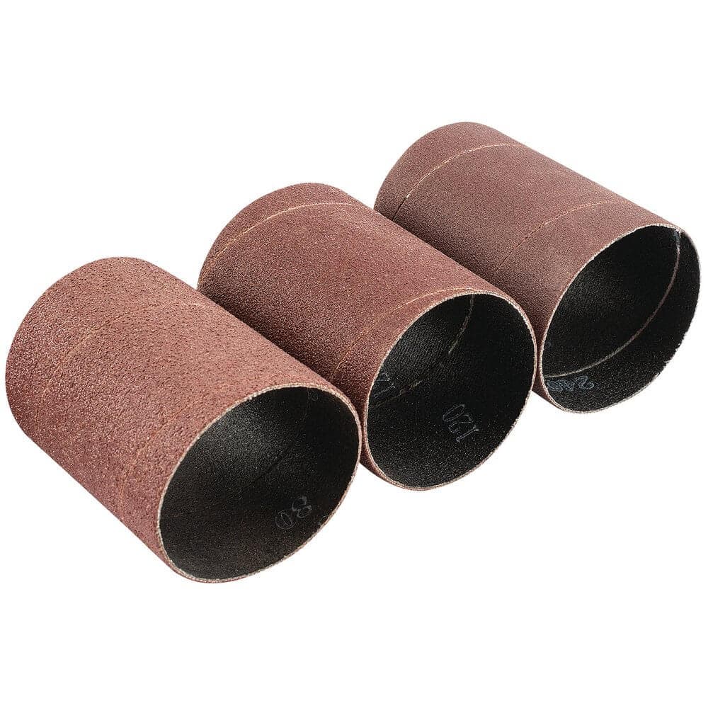 Draper 93358 Assorted Grit Aluminium Oxide Sanding Sleeves 45 X 60Mm (Pack Of 3) each