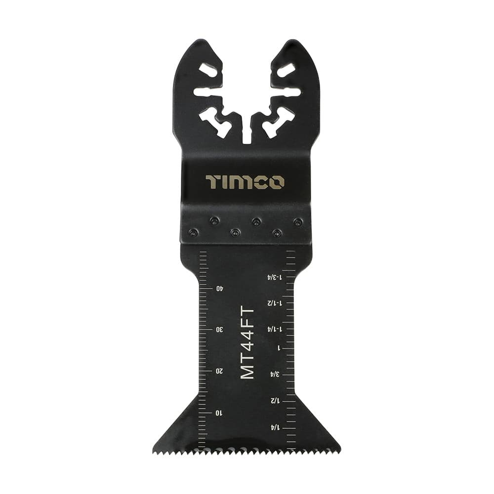 Timco MT44FT Multi-Tool Blades - Straight Fine - For Wood 44Mm Blister Pack 1