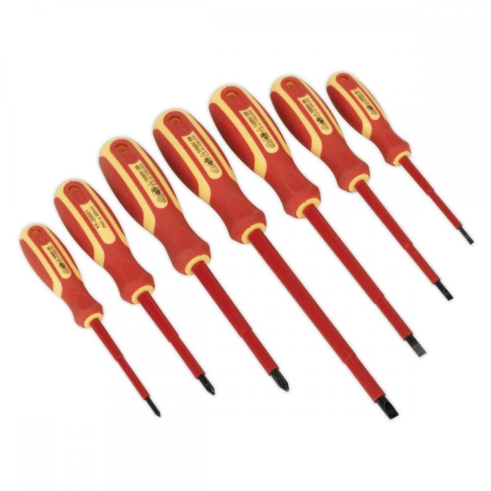 Sealey S0756 Screwdriver Set 7Pc Electricianfts Vde Approved