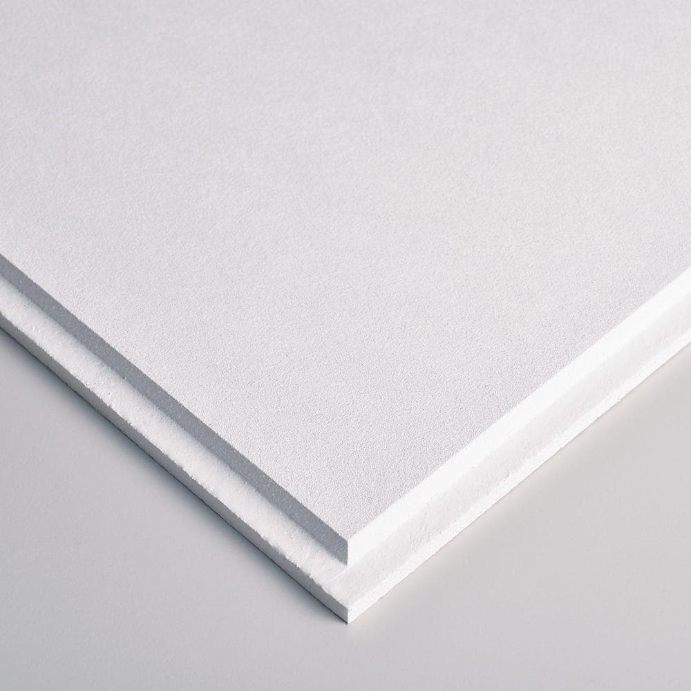 Zentia Armstrong Oplia hA dB Ceiling Tiles Tegular24 Edge 600mm x 600mm - Pack of 4 | 1.44m2 - BP5104M4A