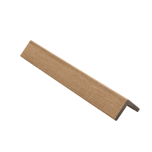 Composite Panel Cladding Angle Trim - 142mm x 3.6mtr Natural Oak