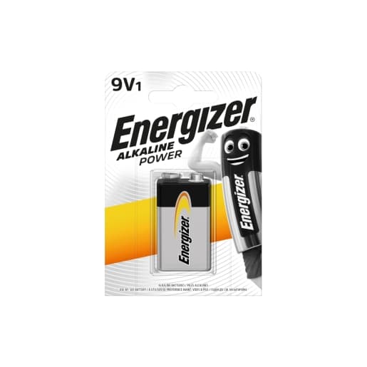 Energizer Alkaline Power 9V 522 BP Battery