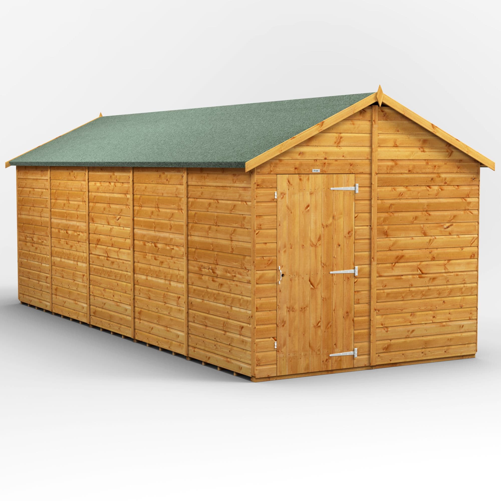 Powersheds 20 x 8 Power Windowless Apex