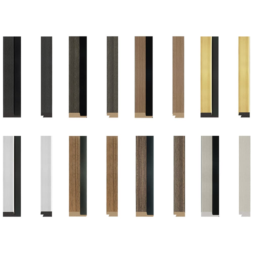 Waterproof 3D Slat Wall Panel End Trim
