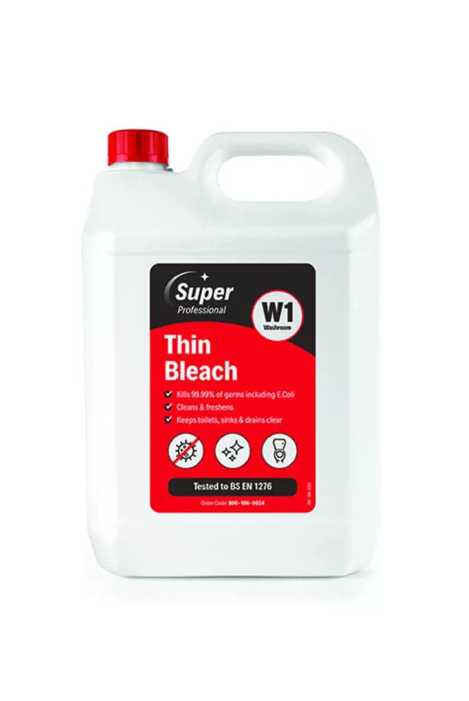 Super Professional Thin Bleach 5ltr