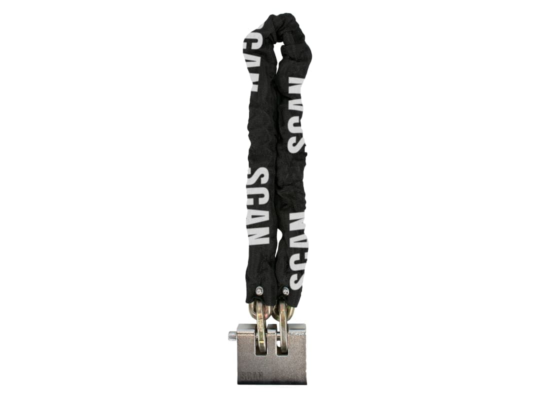 Scan Heavy-Duty Chain 1m x 9mm + Armoured Padlock WA114-4+ZA112-90