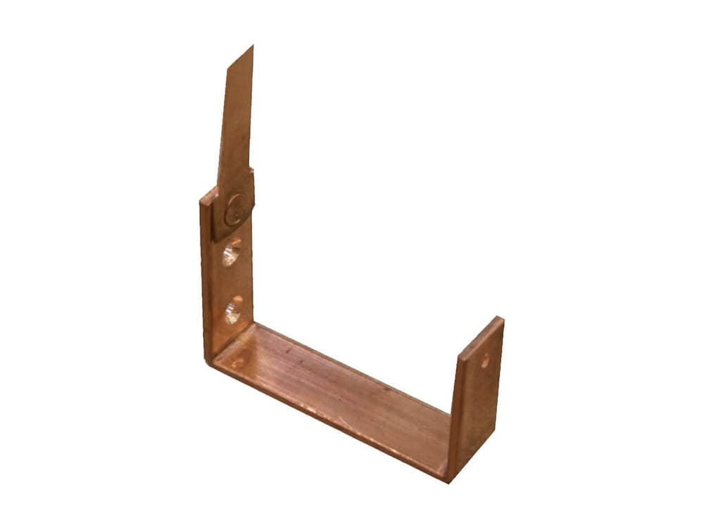 Copper Box Gutter Fascia Bracket - 80mm