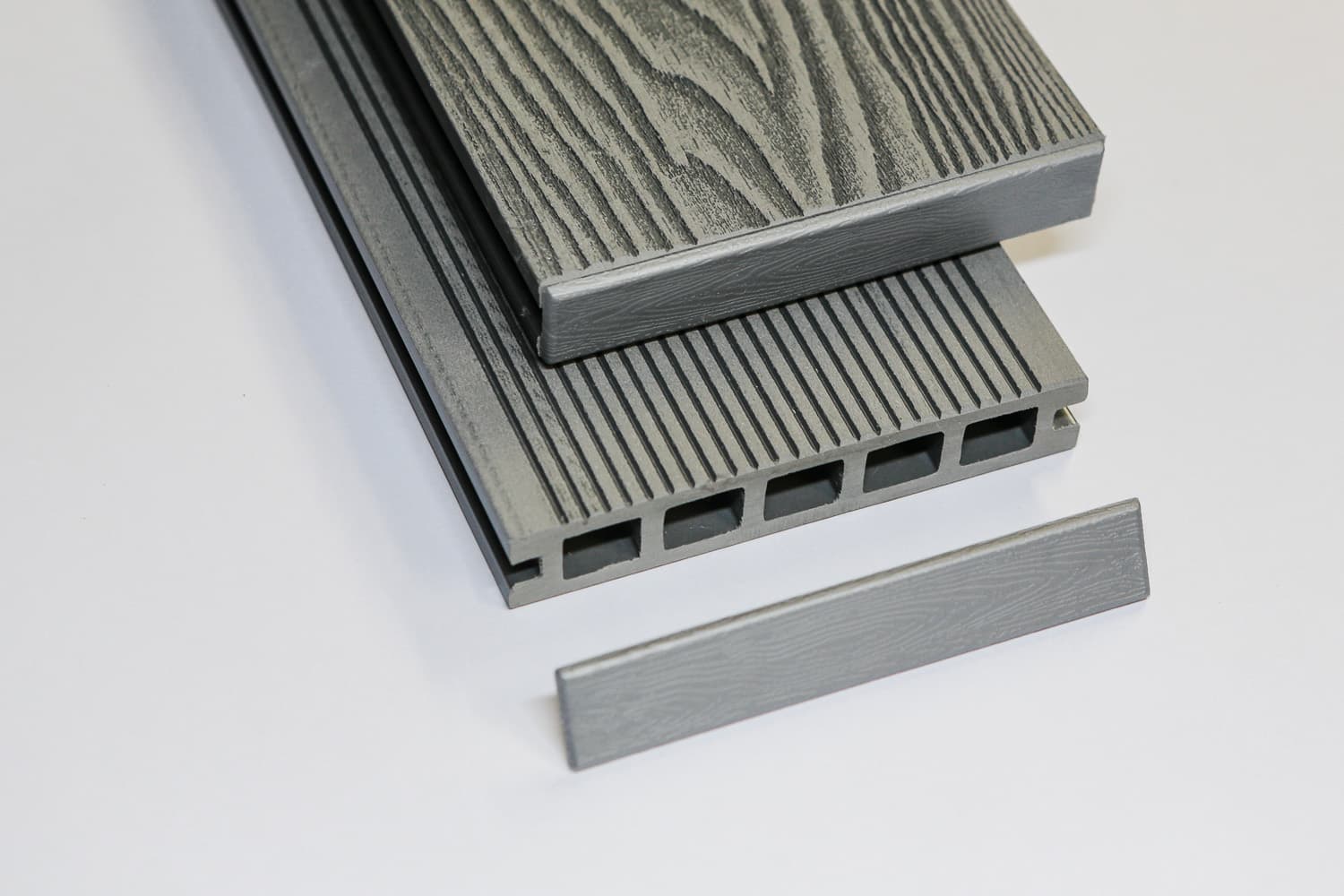 Composite Decking End Caps Fossil