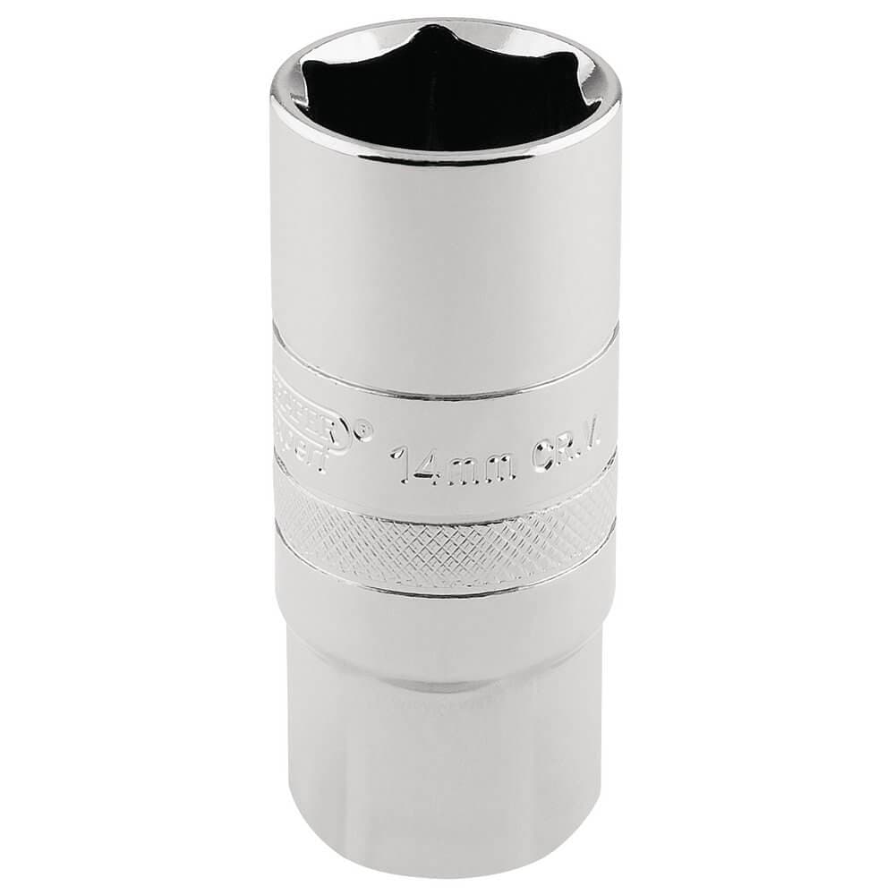 Draper Expert 16780 14Mm Thread 6 Point Spark Plug Socket 1/2in Sq. Dr. 21Mm each
