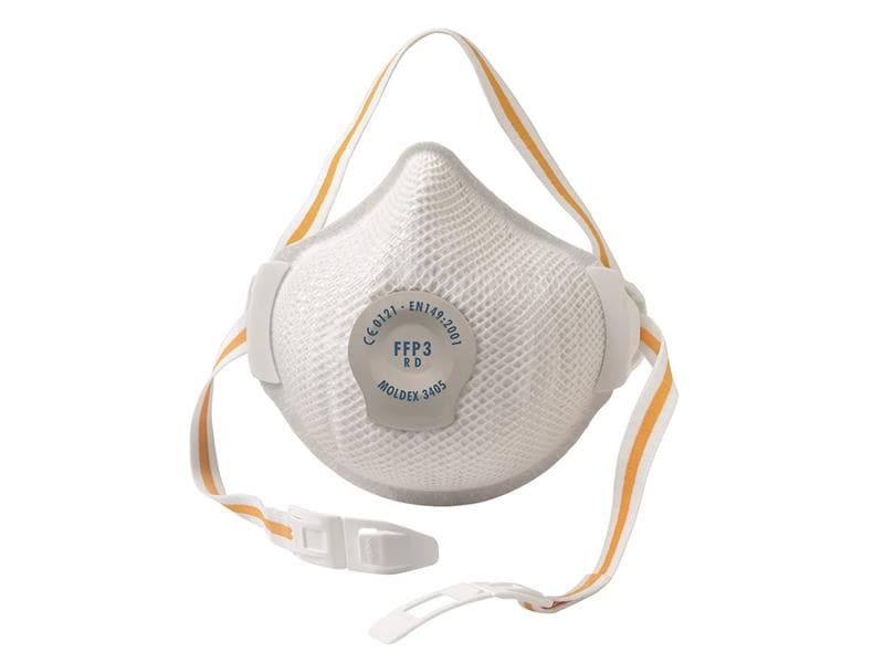 Moldex 340501 Air Plus Ffp3 R D Valved Reusable Mask (Pack 5)