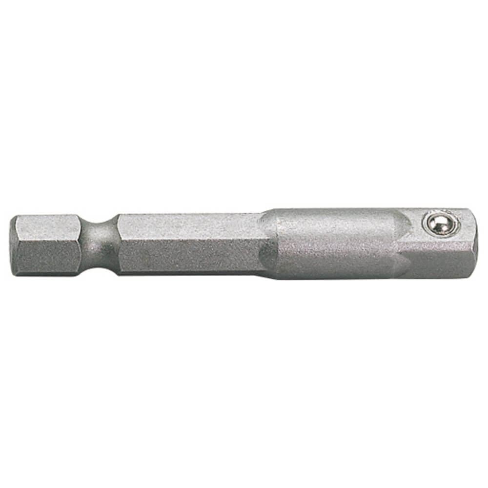 Draper 22182 1/4in Hex. Bit Adaptor X 1/4in Sq. Dr. per bag
