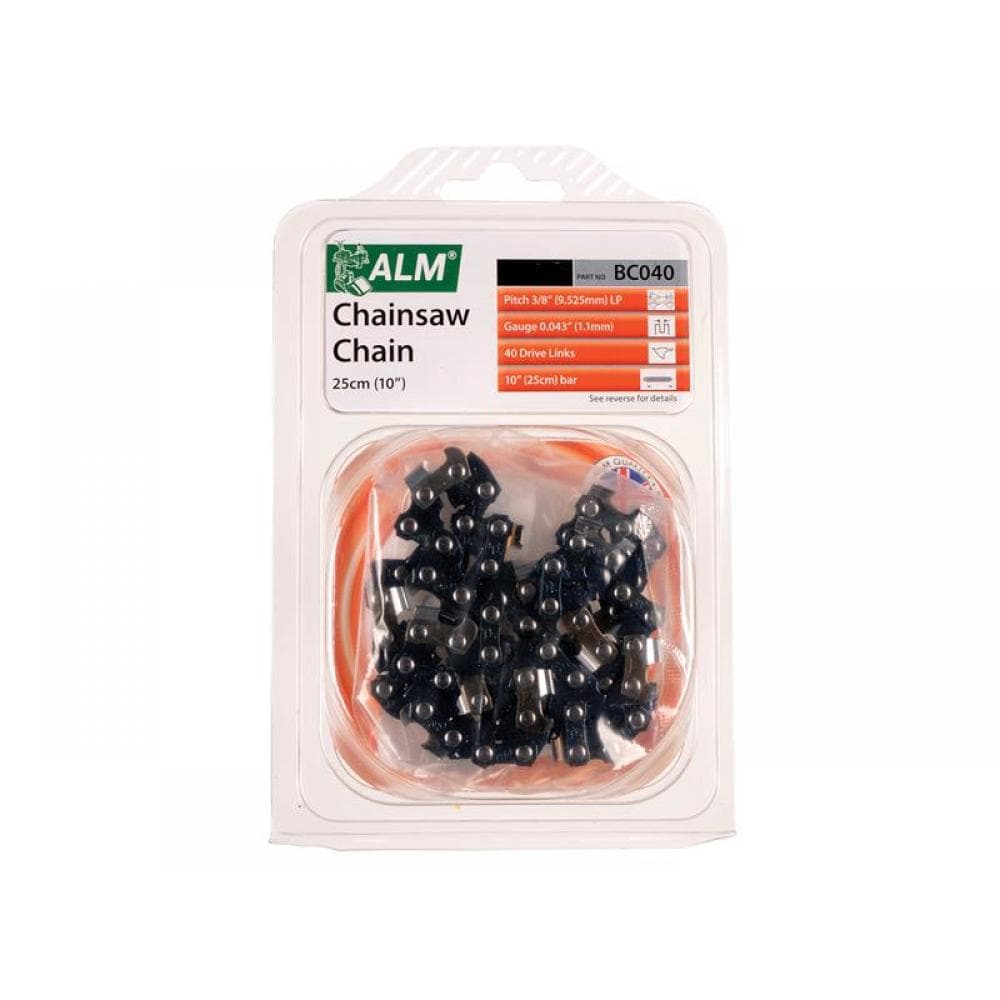 Alm Manufacturing BC040 Bc040 Chainsaw Chain 3/8In X 40 Links - Fits 25Cm Bars