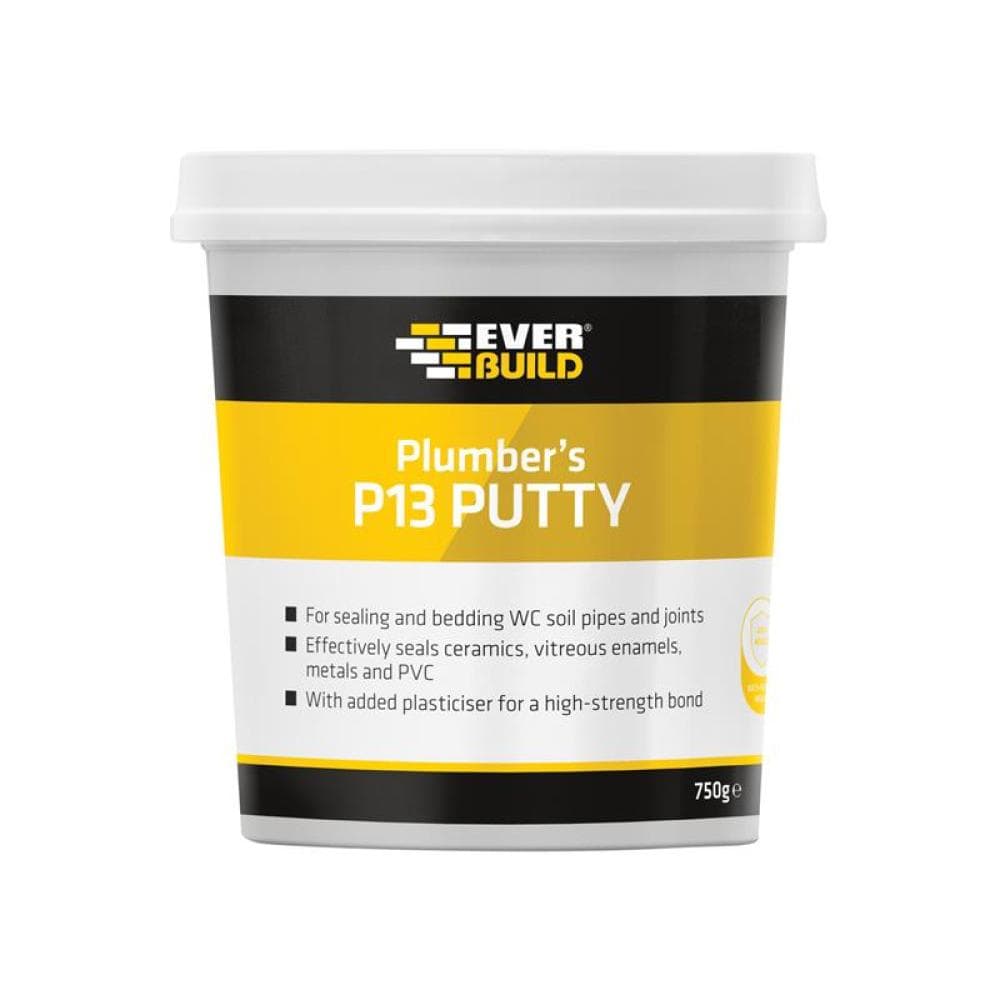 Everbuild Sika 488411 Plumberfts Putty 750G