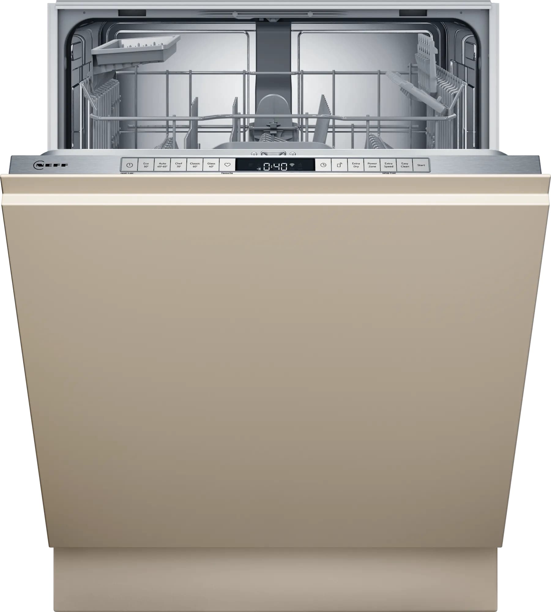 NEFF N50 Home Connect Fully Integrated Vario Hinge Dishwasher 60cm - S175HTX06g