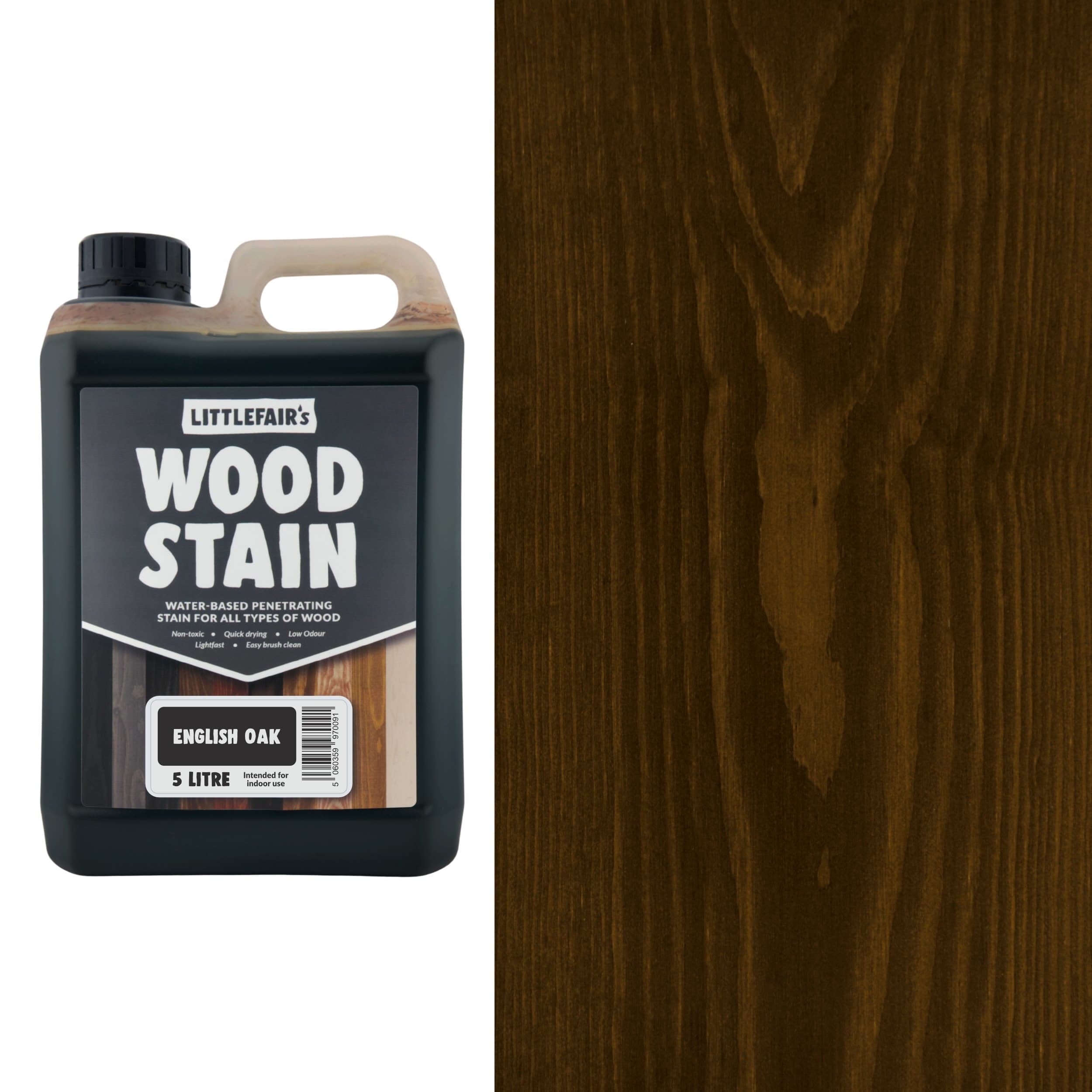 Littlefairs Water Based Wood Stains - Non Toxic & Eco Friendly