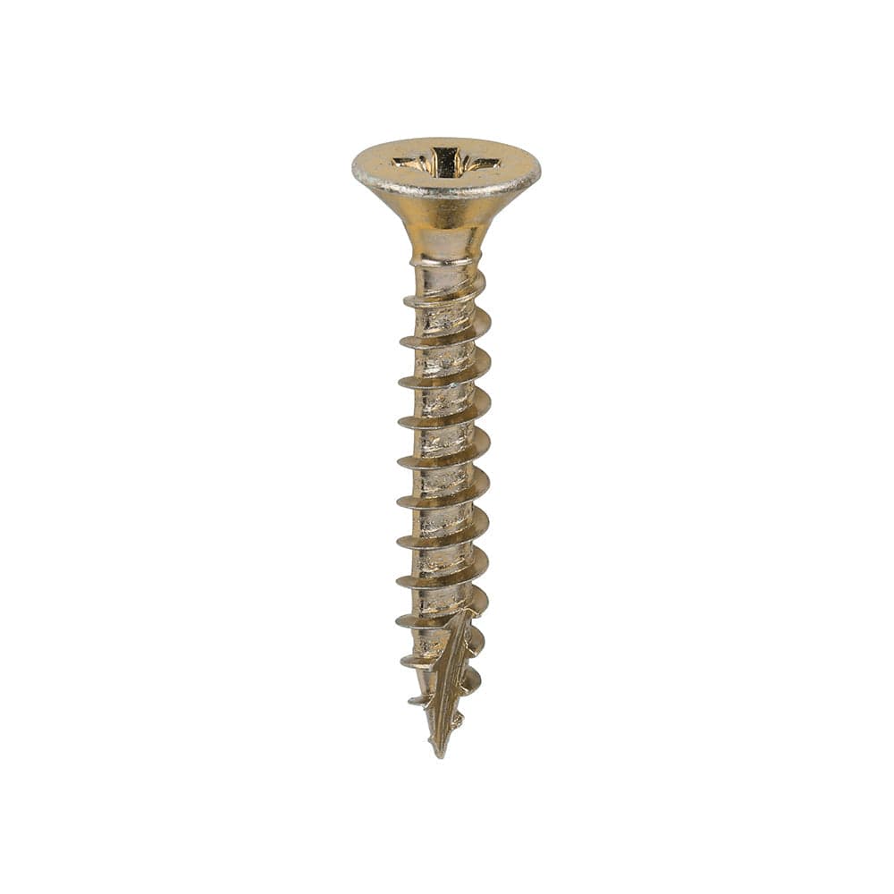 TIMCO Classic Multi-Purpose Screws - PZ - Double Countersunk - Yellow - 6.0