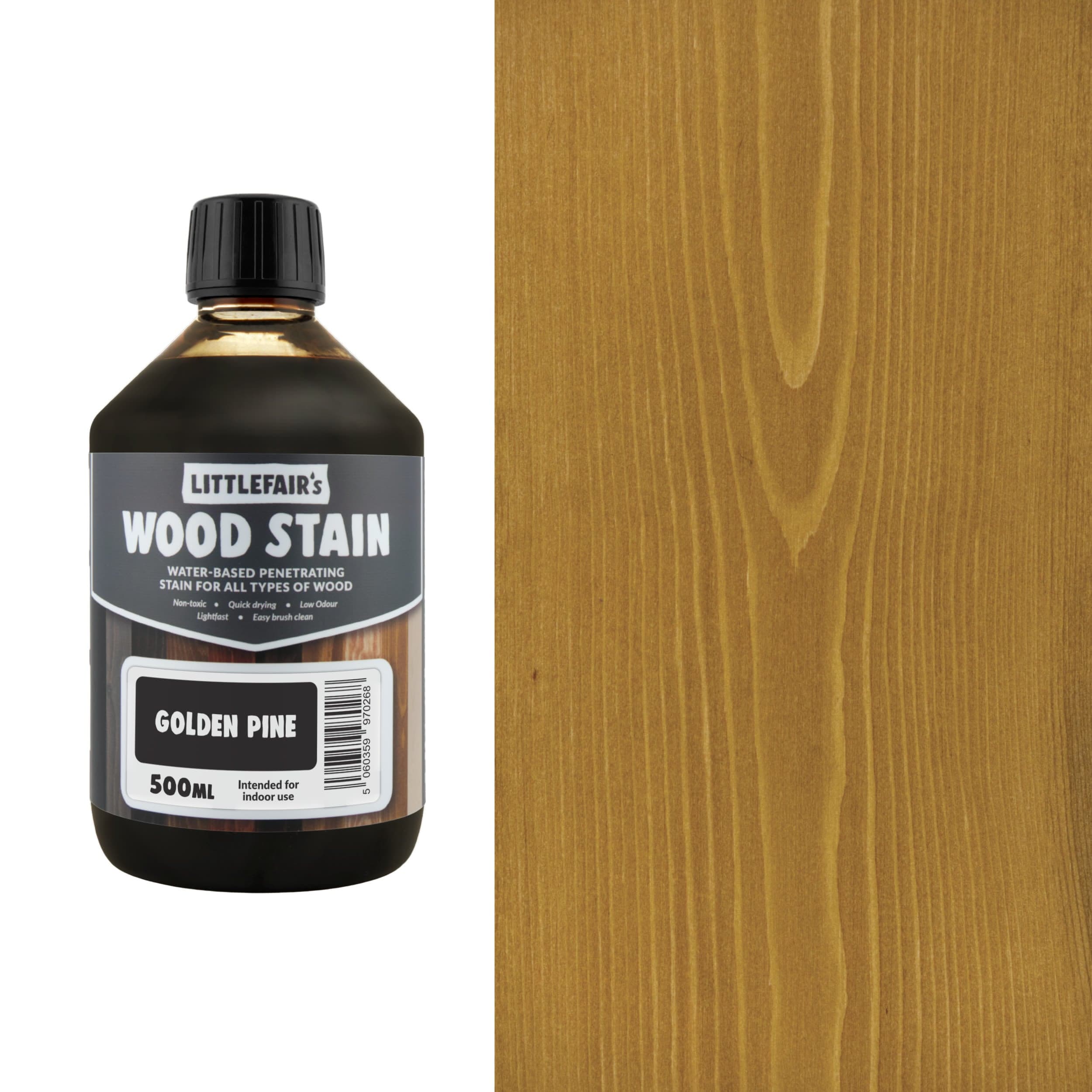 Littlefairs Water Based Wood Stains - Non Toxic & Eco Friendly