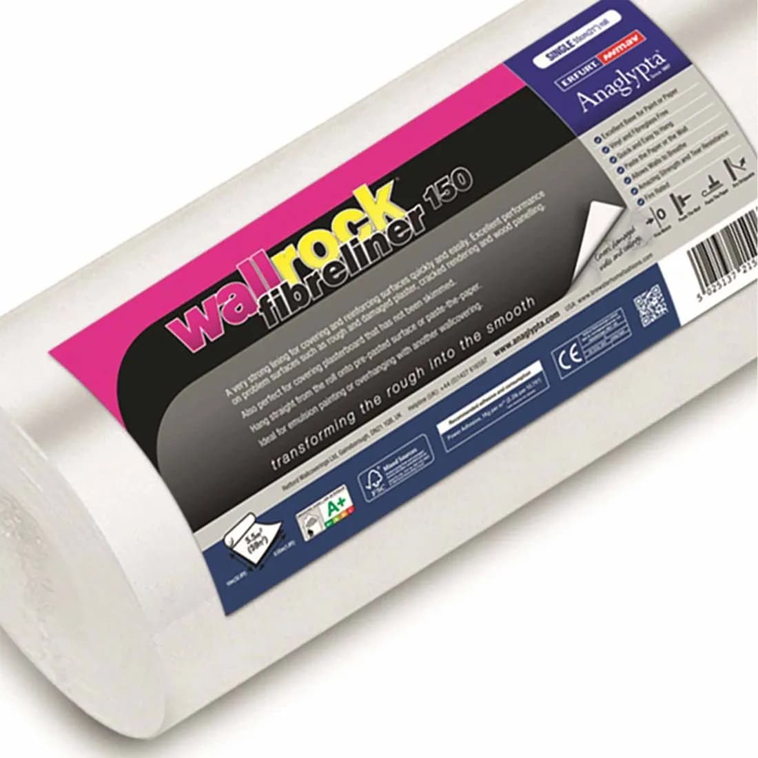 Wallrock Fibreliner Wallpaper Paste The Wall 1000Mm X 20M