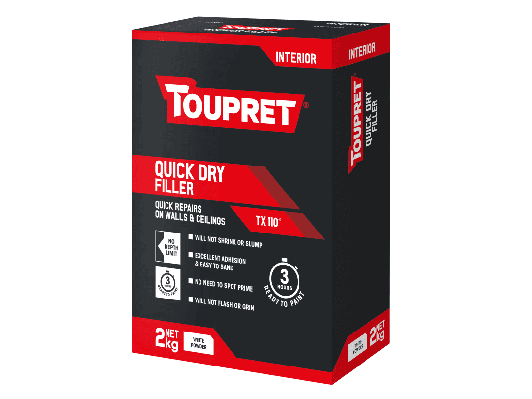 Toupret Quick Dry Filler 2kg TTREB902GB