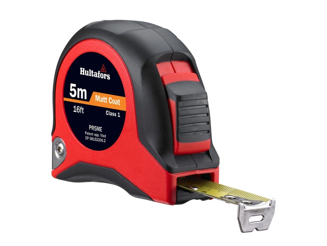 Hultafors PR5ME Short Steel Tape 5m/16ft (Width 19mm) 350223