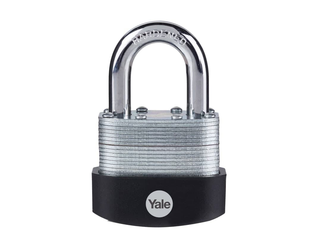 Yale Locks High Security Laminated Steel Padlock 50mm Y125B/50/129/1