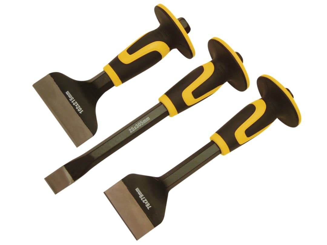 Roughneck Chisel & Bolster, 3 Piece Set 31-993