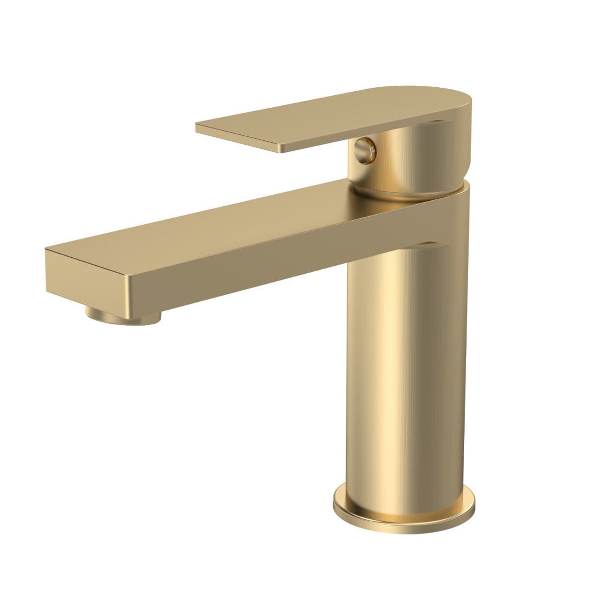 Bauhaus Mono Basin Mixer Tap - Brushed Brass