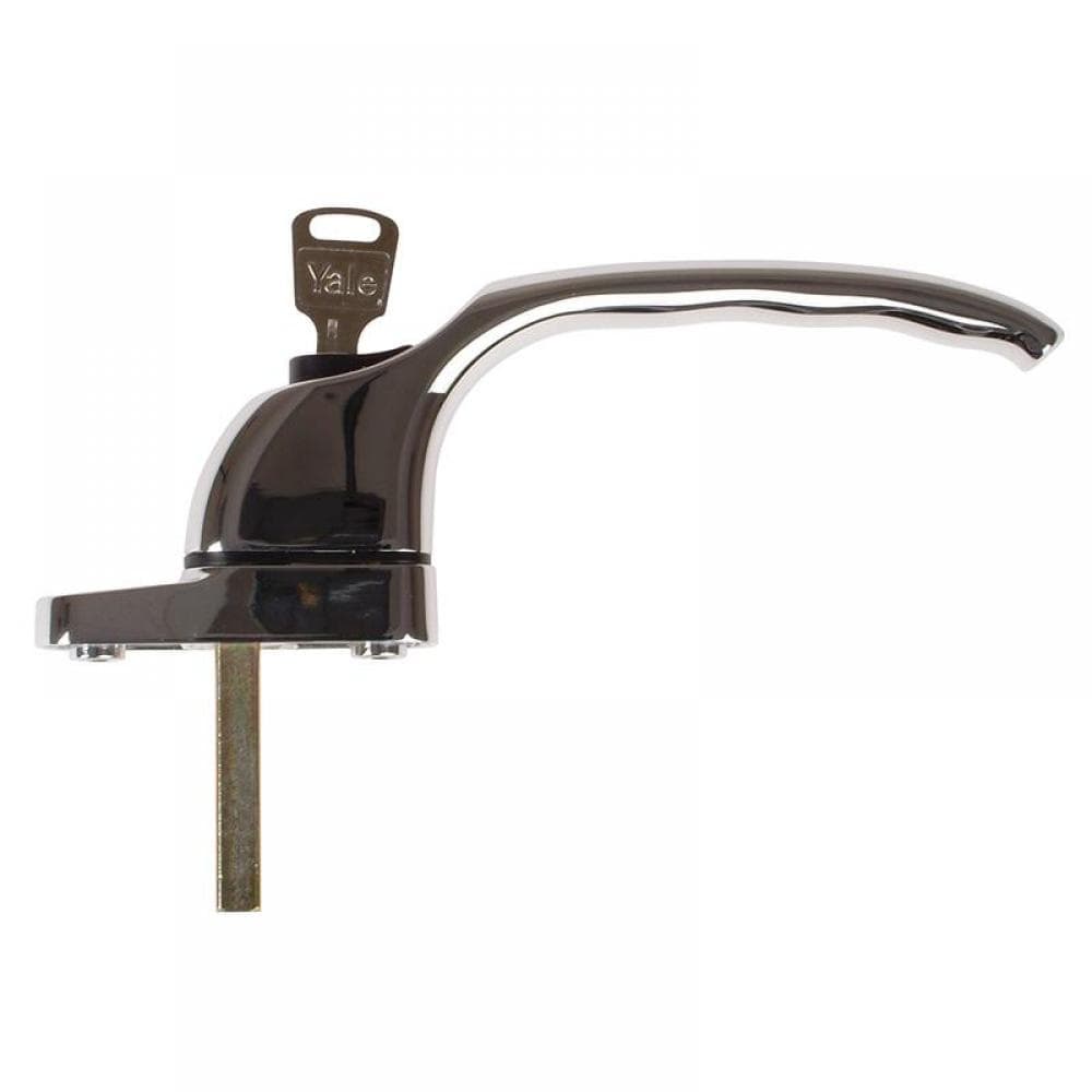 Yale Locks P-YWHLCK40N-PC Pvcu Window Handle Polished Chrome Finish