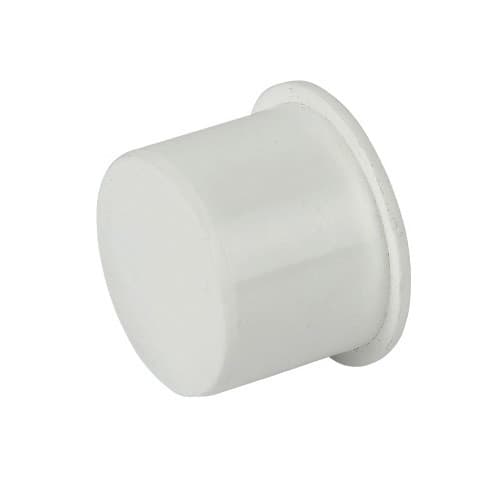 Floplast 40Mm White Pp Socket Plug WP31W
