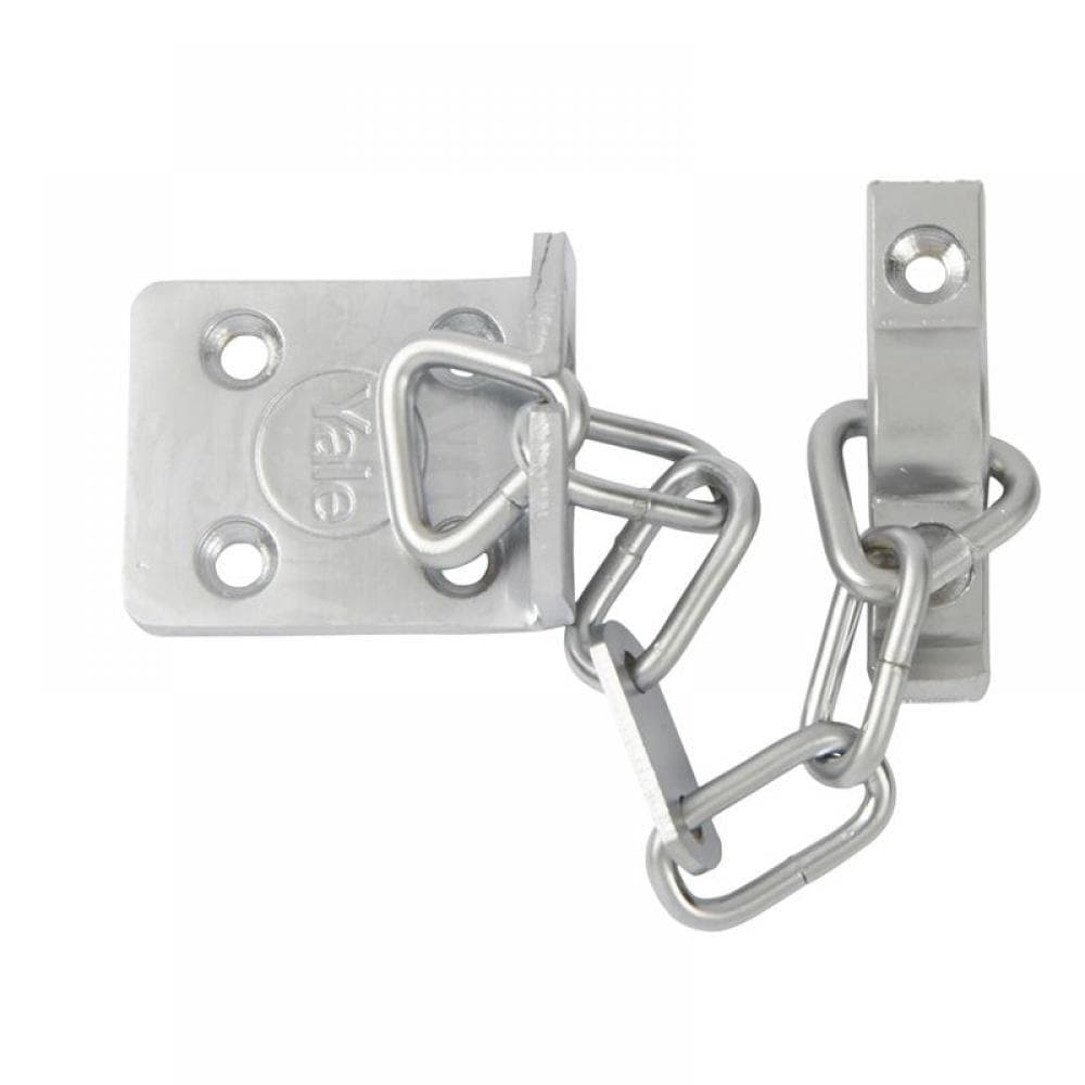 Yale Locks V-WS6-SC Ws6 Security Door Chain - Satin Chrome Finish