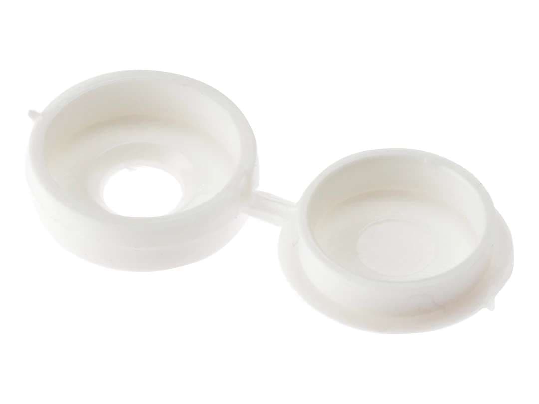 Fandf 100HCC10 Hinged Cover Capss No. 6-8ftS (Bag Of 100)