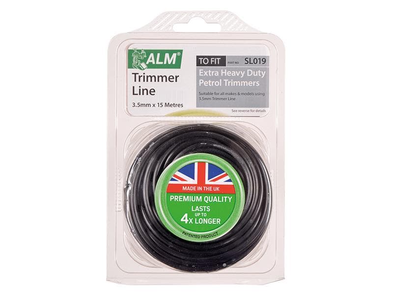 Alm Manufacturing SL019 Trim Line 3.5Mm X 15M Black Sl019