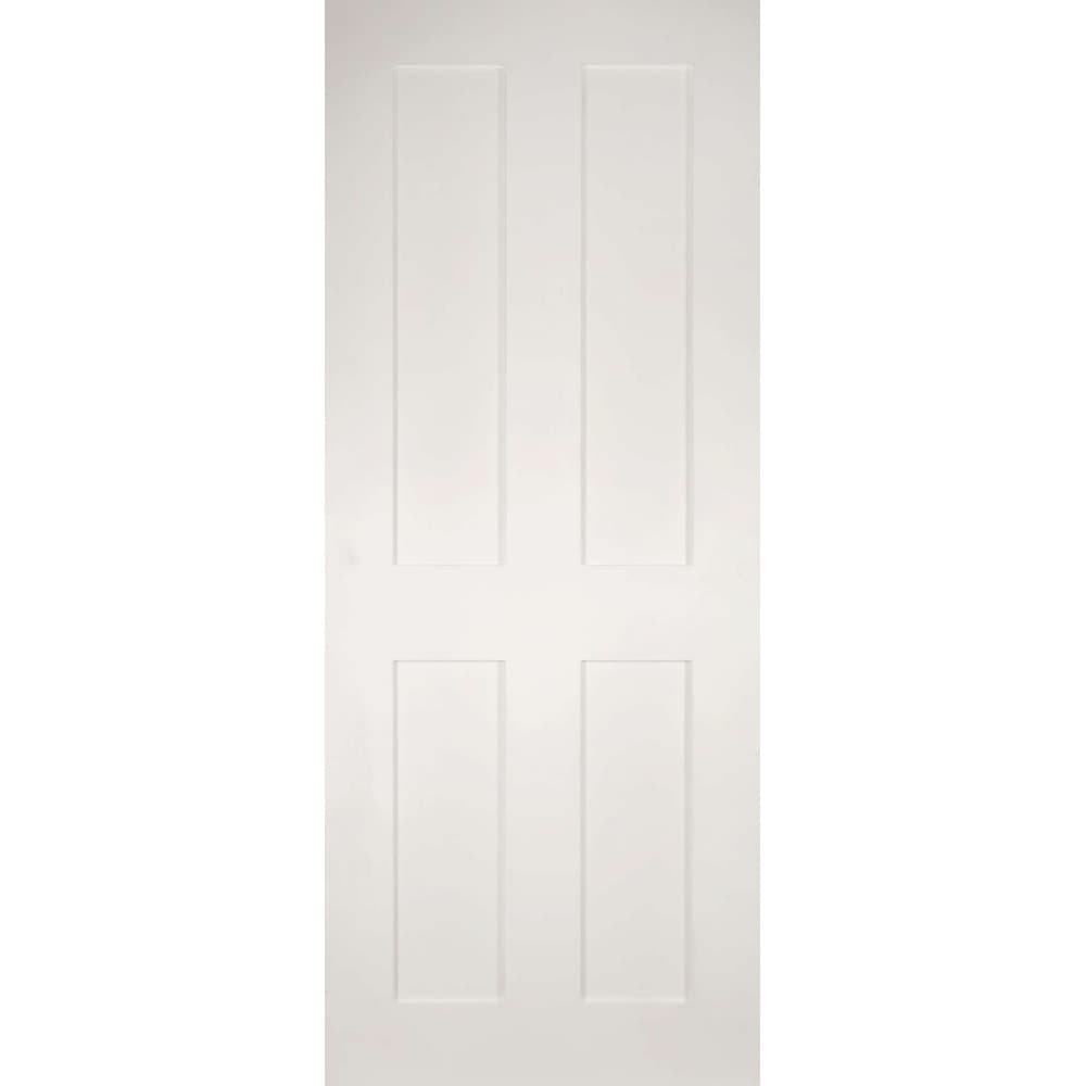 Deanta Eton White Primed Fire Door 30m 1981mm x 686mm x 45mm