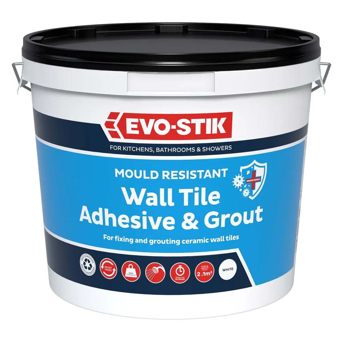 Evo-Stik Water Proof Wall Tile Adhesive/Grout Standard Size