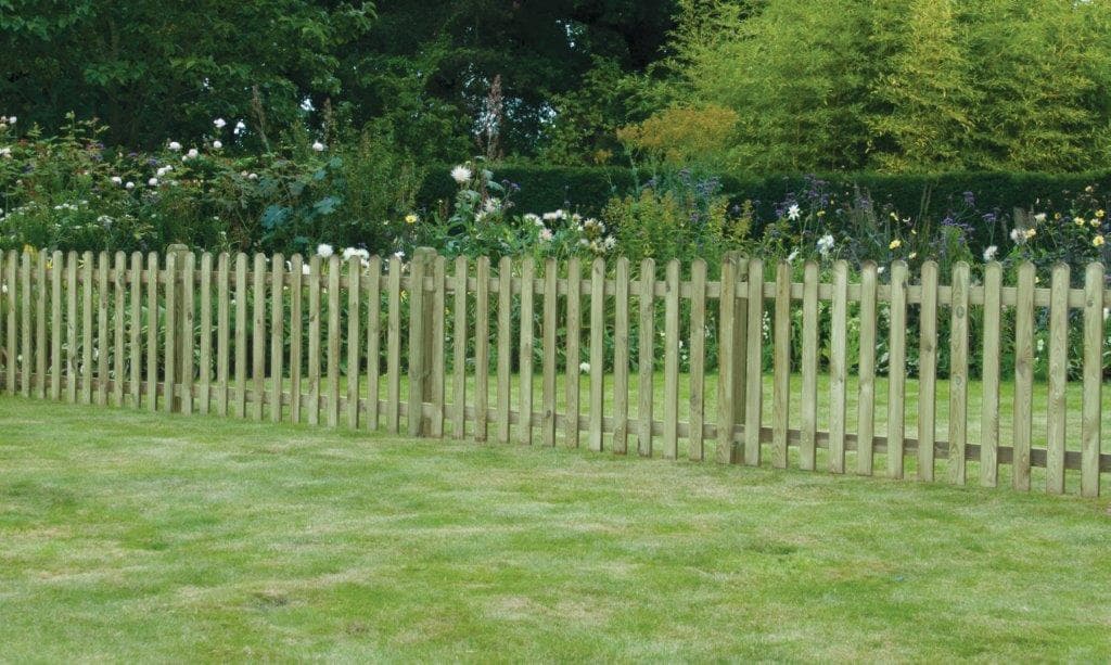 KDM Round Top Picket Fence