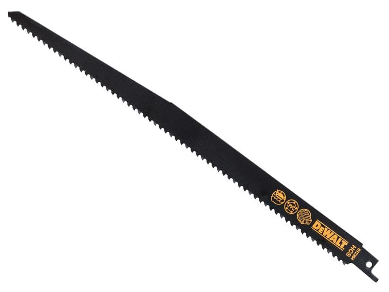 Dewalt Power Tools DT2362-QZ Hcs Reciprocating Blade For Wood Fast Cuts 152Mm X 6 Tpi Pack Of 5