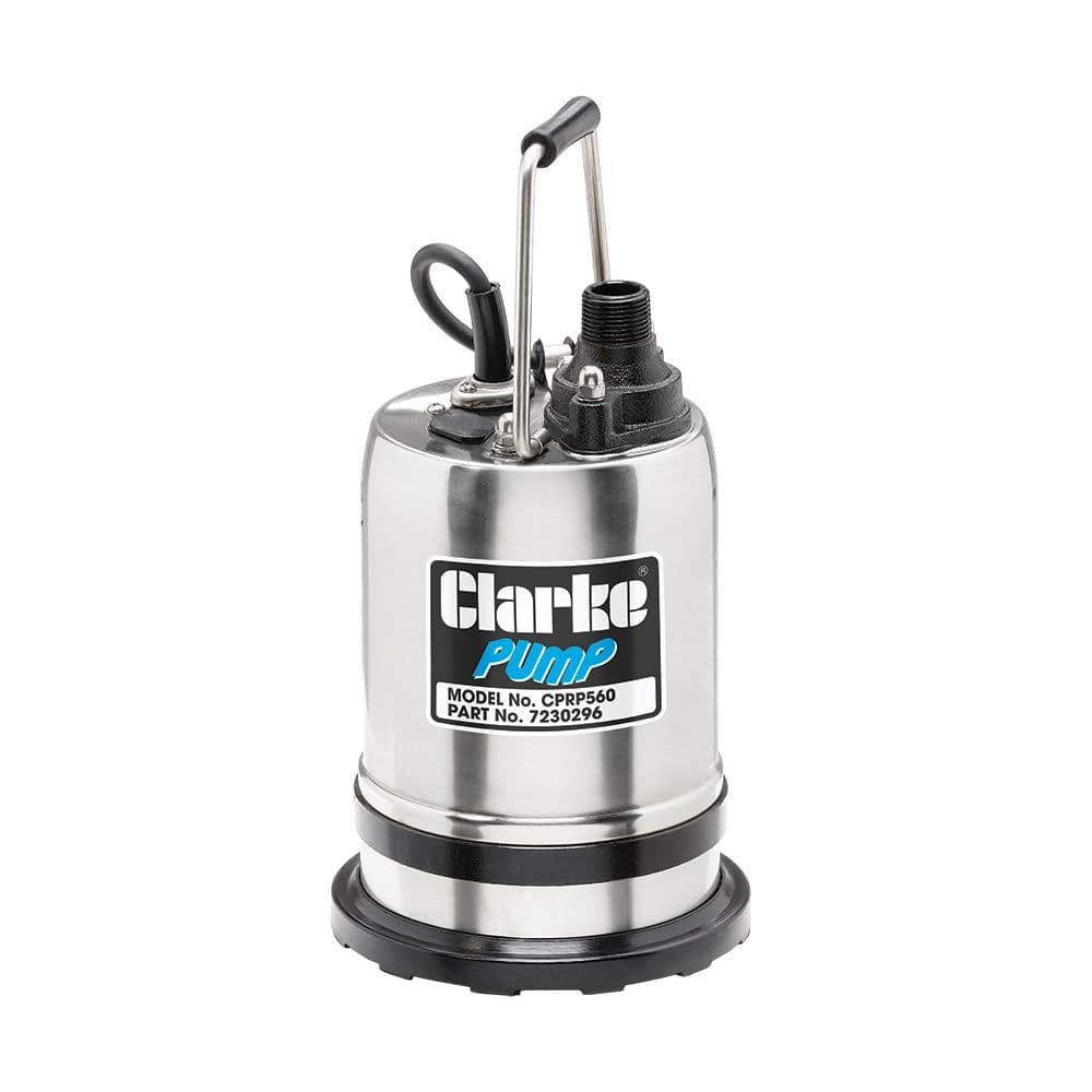 Clarke CPRP560 1 560W 170Lpm 11m Head Water-cooled Residue Water Pump (230V)"