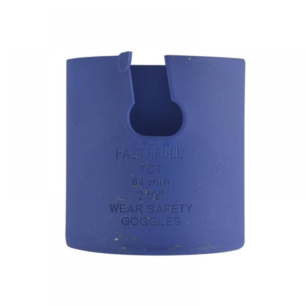 Faithfull Multi-Purpose Tct Holesaw 3 Tip 64Mm