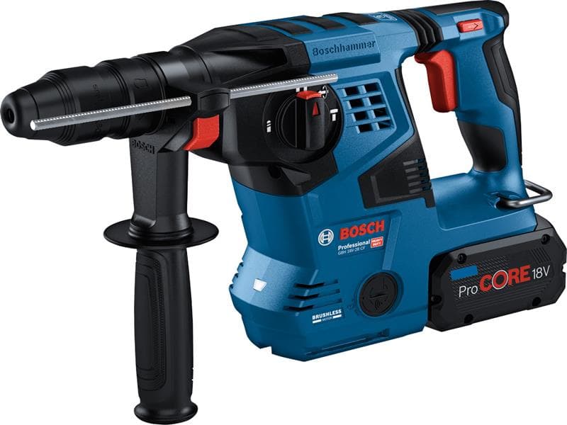 Bosch 0611921075 Gbh 18V-28 Cf Pro Biturbo Sds-Plus Rotary Hammer 18V 2 X 5.5Ah Procore18V Li-Ion