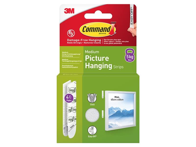 Command™ 7100337178 Command Medium Picture Strip X 4 7100337178