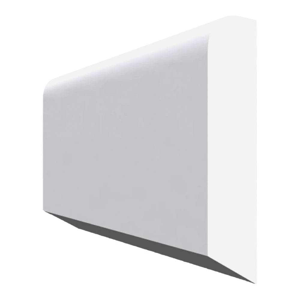 Splay MDF Dado Rail White Primed 4200mm x 70mm x 18mm