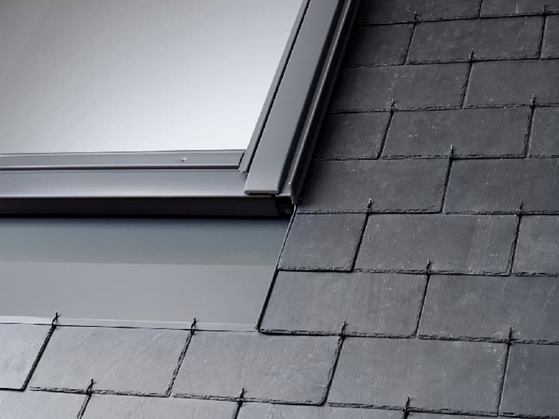 VELUX Recessed Slate Flashing Including BDX Insulation Collar to Suit MK06 Roof Window 780 x 1180mm