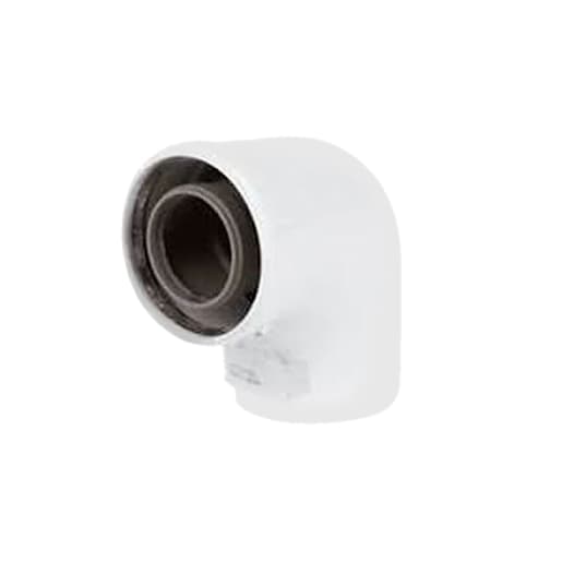 Baxi Multifit 93 Deg Bend 60/100 + Fixing Screws 720648401