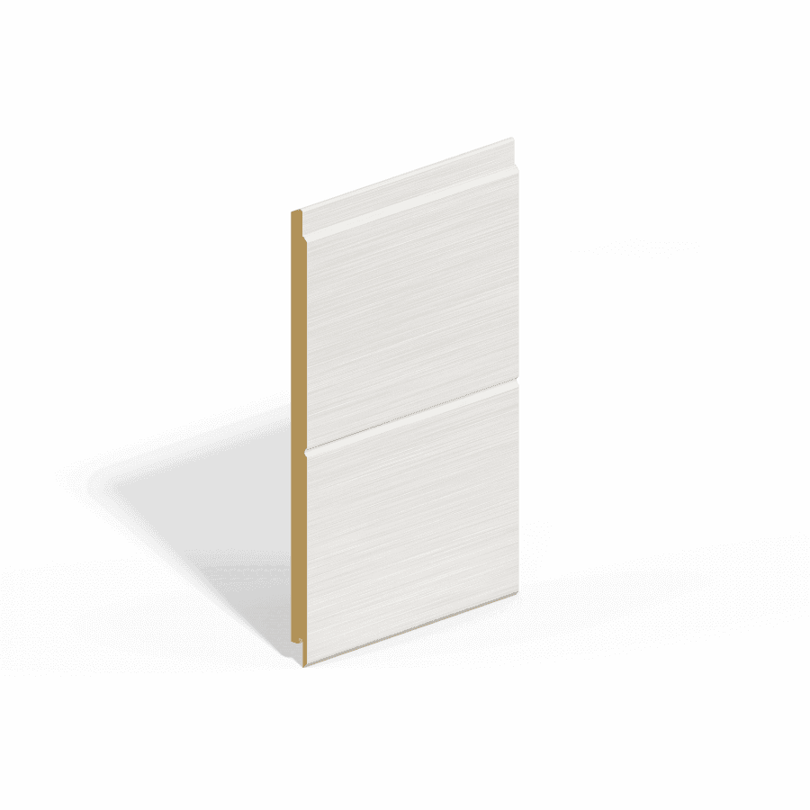 Double Tongue & Groove MDF Cladding - 244mm x 4.88mtr White