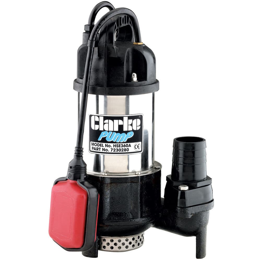 Clarke 7230280 Hse360A 50Mm Submersible Water Pump With Float Switch (240V)