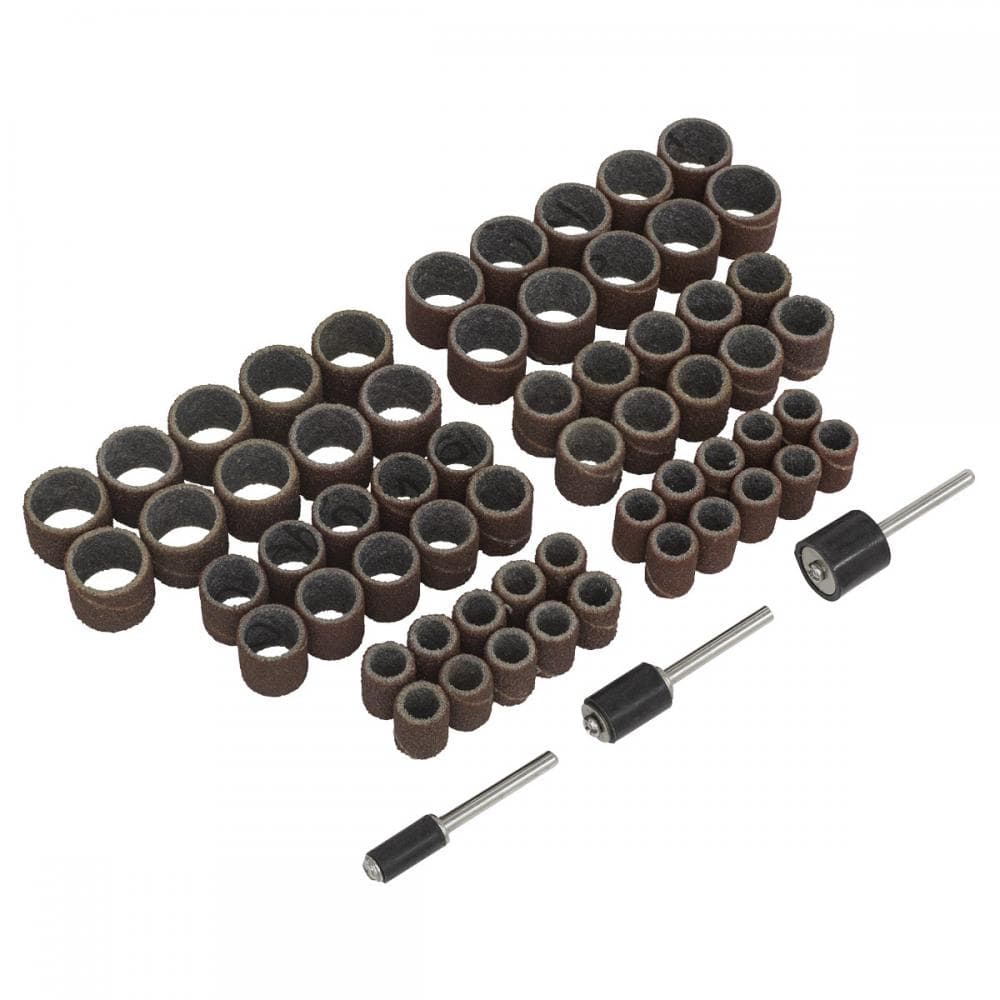Sealey RTA63SB Rotary Tool Sanding Bands Set 63Pc