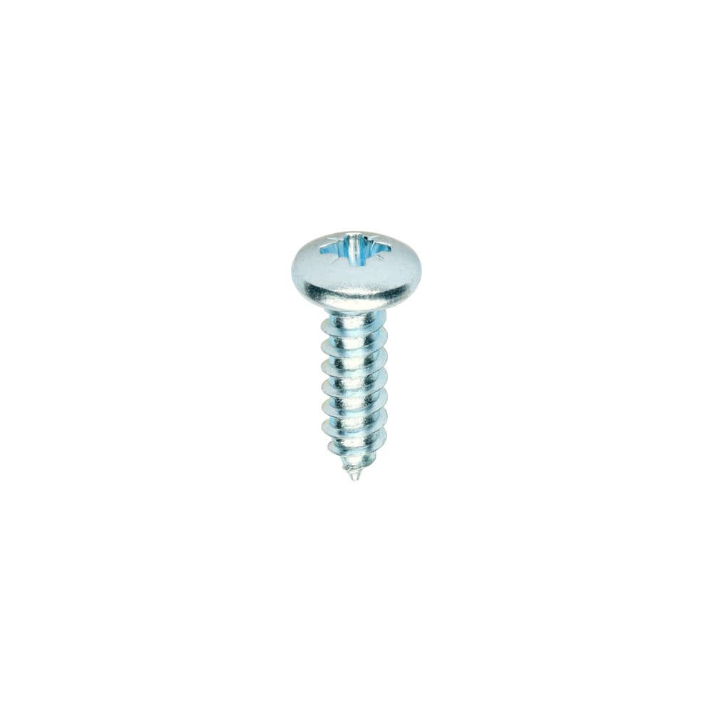 Timco Metal Tapping Screws - Pz - Pan - Self-Tapping - Zinc Box 200 01058CPAZS