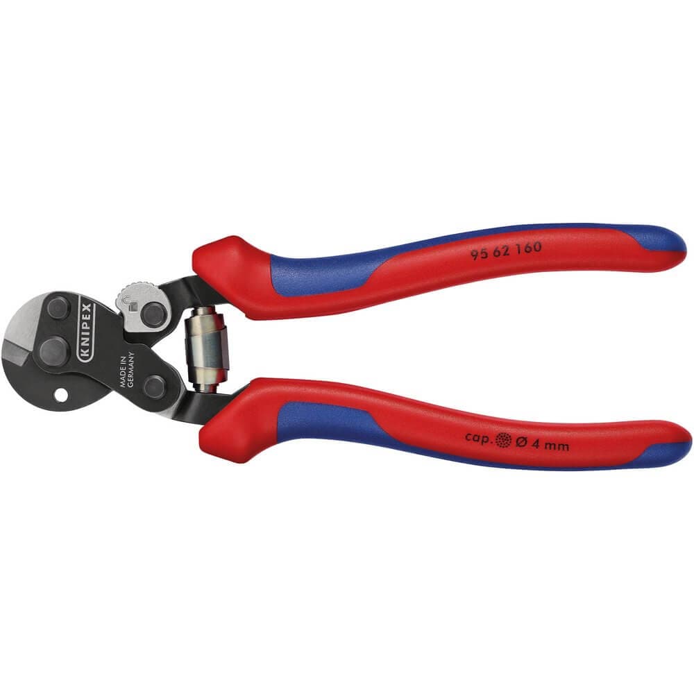 Knipex 04598 Wire Rope Cutters With Heavy Duty Handles 160Mm each