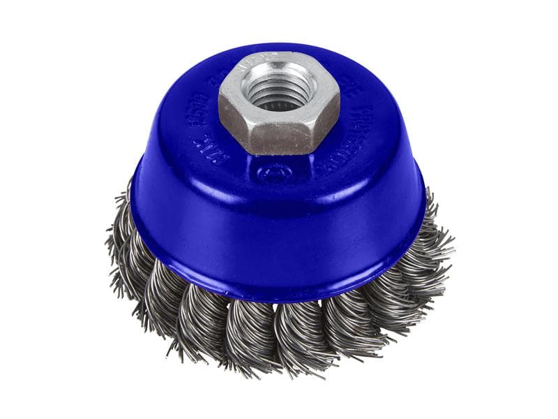 Bluespot Tools 19215 Twist Knot Cup Brush 75Mm M14 X 2